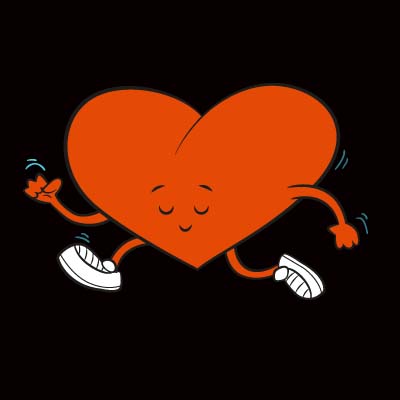 running heart